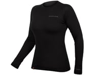 Endura Women's BaaBaa Blend Long Sleeve Base Layer (Black) | product-related